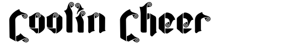 Coolin Cheer font preview